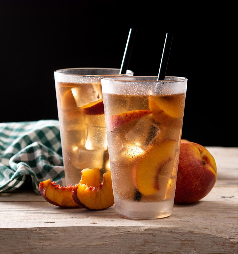 Peach Iced Black Tea - Teacle 