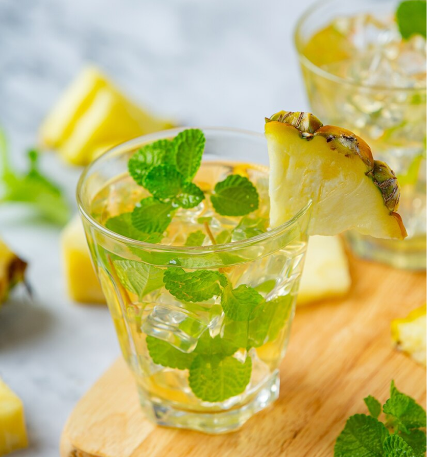 Pineapple Green Iced Tea - Teacle 