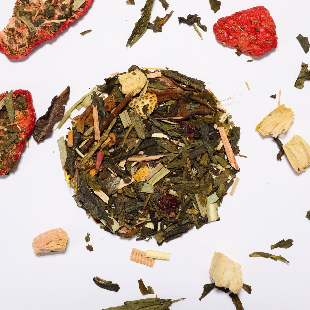 SWEETY RHUBARB GREEN TEA