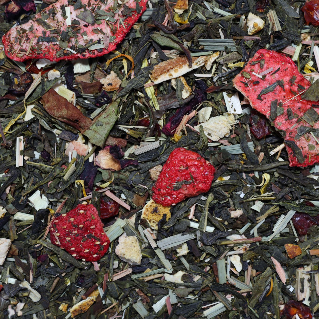 SWEETY RHUBARB GREEN TEA